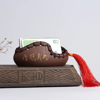 《厚德載物名片夾》宜興紫砂壺紫砂泡茶壺紫泥手工紫砂茶具 《厚德載物名片夾》宜興紫砂壺紫砂泡茶壺紫泥手工紫砂茶具